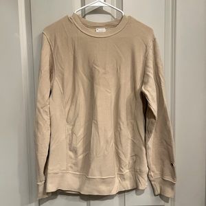 CHAMPION cream slim fitting pullover